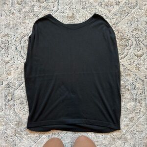 Banana Republic Black Muscle Tee